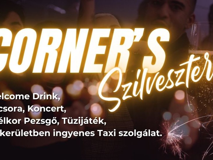 🎉 Corner’s Pub Szilveszteri Buli 2025 🎉